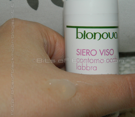 [Review] - Bionova - Siero viso contorno occhi e labbra