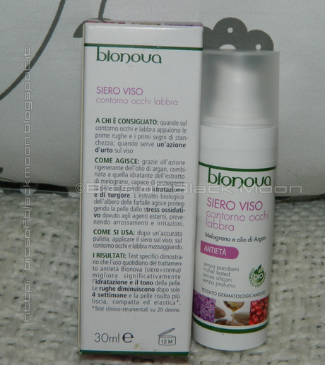 [Review] - Bionova - Siero viso contorno occhi e labbra