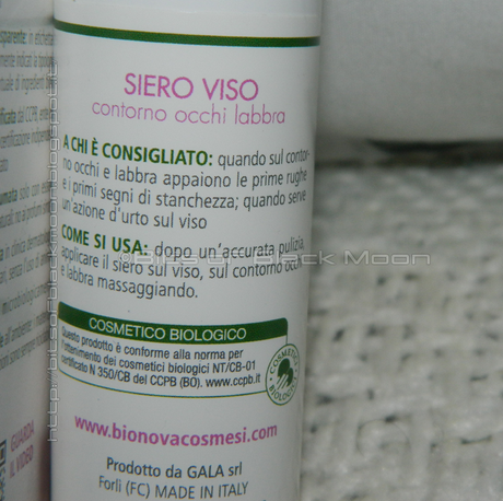 [Review] - Bionova - Siero viso contorno occhi e labbra