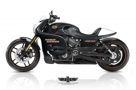 Design Corner - Harley V-Rod 1000 by Jakusa Design