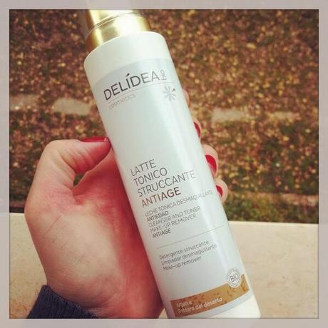 Delidea Latte Tonico Struccante Argan e Dattero del Deserto