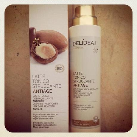 Delidea Latte Tonico Struccante Argan e Dattero del Deserto