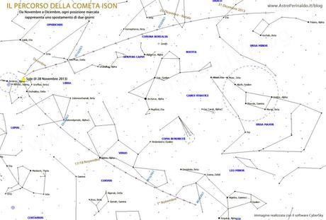 La fine di una Cometa Ison si è disintegrata vicino al sole