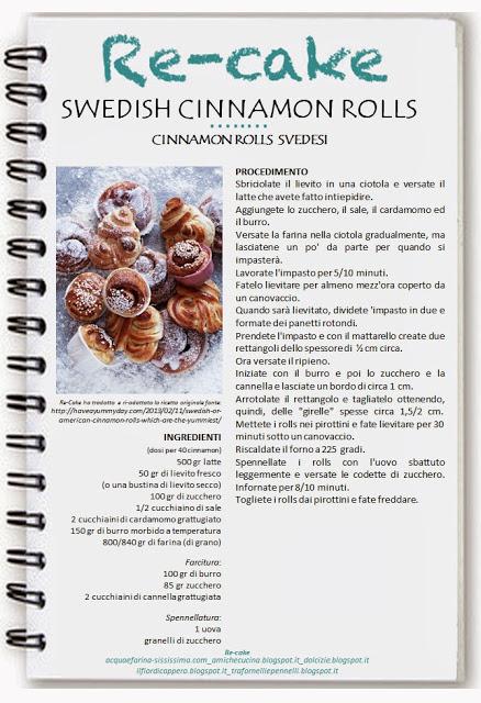 Swedish Cinnamon Rolls... la re-cake di dicembre