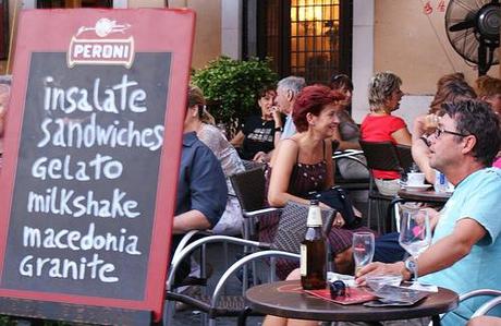 Tourists and Caffe's