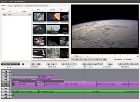 Top 5 Video Editors per Linux flowblade_screenshot_2
