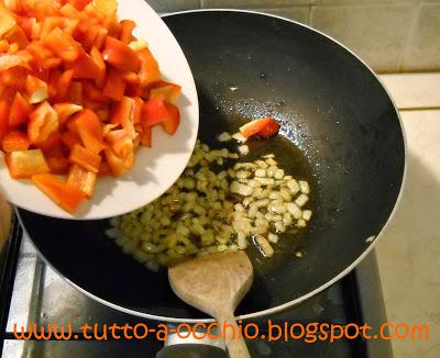 Dell'influenza non si può proprio far senza - Conchiglioni alle zucchine e orata su zuppetta di peperoni rossi