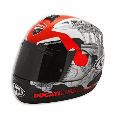 Ducati Racing Helmets by Arai 2014