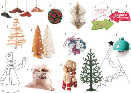 idee alberi di natale e decorazioni natalizie design