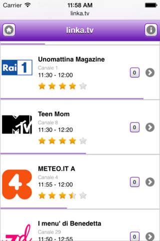  Linka.TV: l’App per iPhone che consiglia cosa guardare in TV 