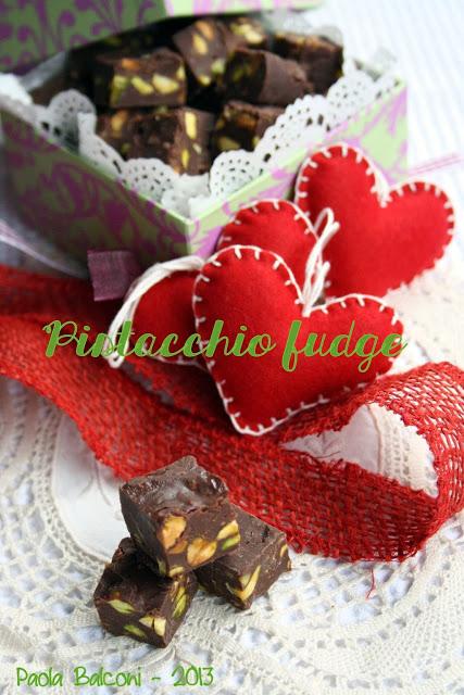 Idee regalo per Natale: pistacchio fudge!