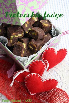 Idee regalo per Natale: pistacchio fudge!