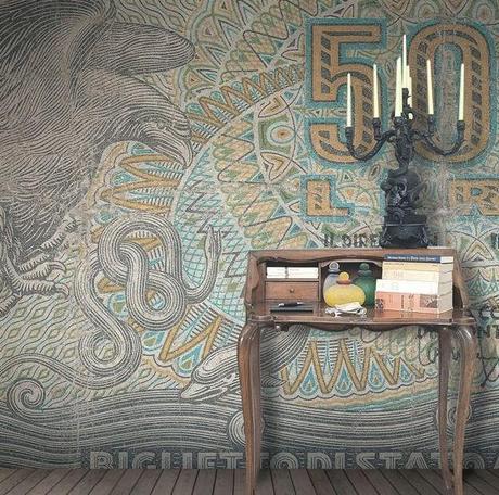 BELLISSIMI WALLPAPERS CON PATTERNS E TEXTURES DA INKIOSTRO BIANCO