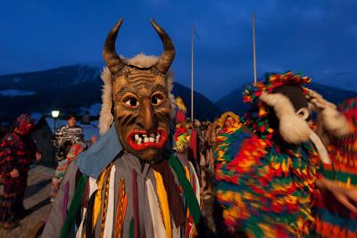 Sfilata Krampus in Val Venosta