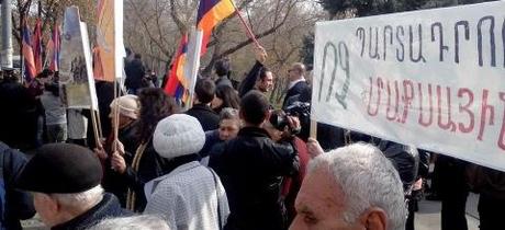 Protest In Yerevan