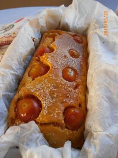 Plum Cake con Pomodori  e Feta