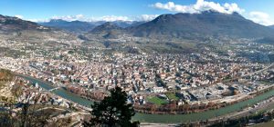 Il panorama di Trento