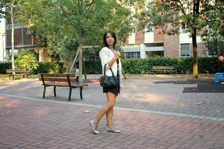 White blazer