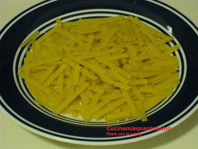 pasta con le patate