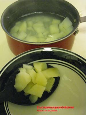 pasta con le patate