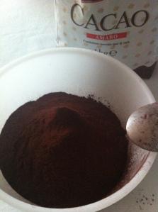 preparato per cioccolata in tazza