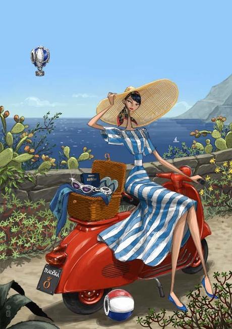 TRA MODA E ARTE: LE ILLUSTRAZIONI DI STUDIO FANTASMA Pandora - cover 2 - estate