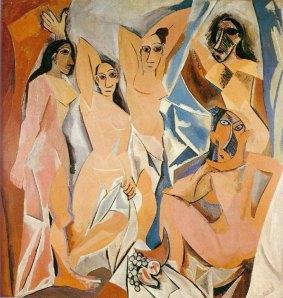 Les-Demoiselles-d’Avignon-Picasso