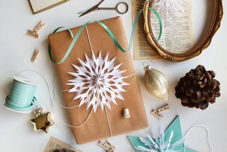 Paper snowflakes diy