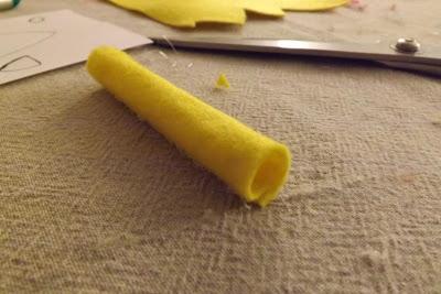 felt food pasta: tutorial