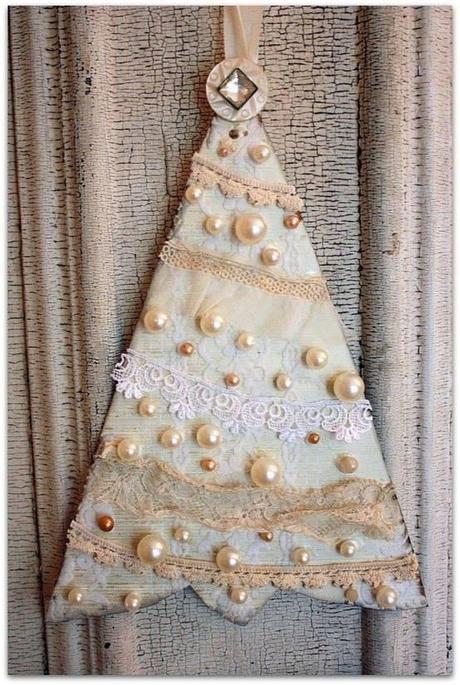 Lavoretti Di Natale Shabby Chic.Decorazioni Di Natale Tantissime Idee Paperblog