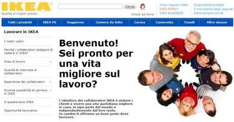 offerte lavoro ikea STAGE IKEA A CATANIA E MILANO