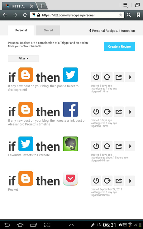 IFTTT: automatizzare l'esecuzione di task in modo facile!