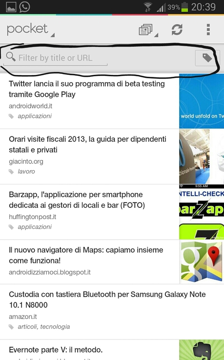 POCKET, aka READ IT LATER.