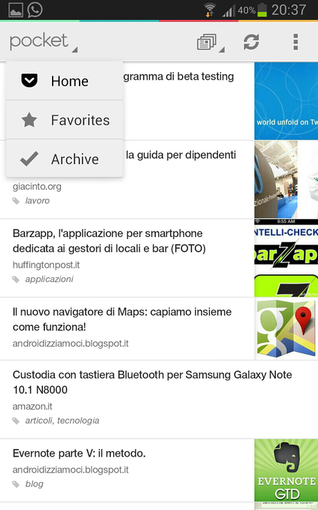 POCKET, aka READ IT LATER.