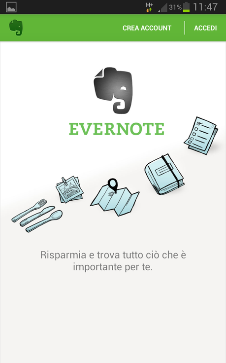 Evernote, l'ufficio in tasca! PARTE I