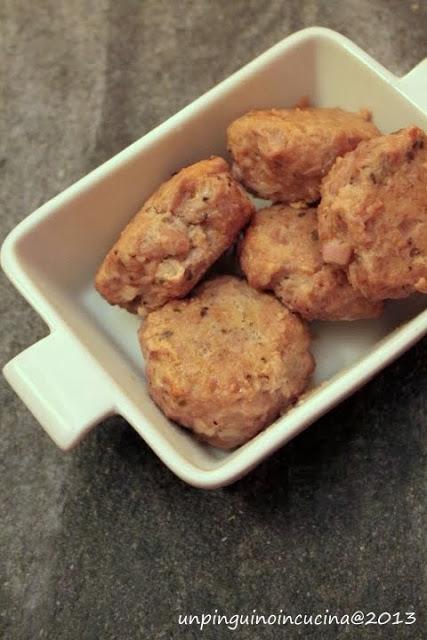 Polpette di tacchino con mela e salvia