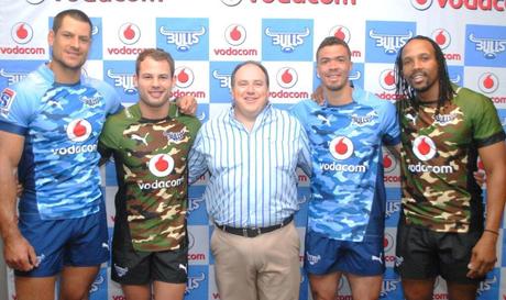 Maglia mimetica, camouflage doppia per i Blue Bulls