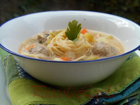 capelli d'angelo con polpettine (14)b