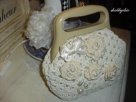 le borse shabbychic con i fiori