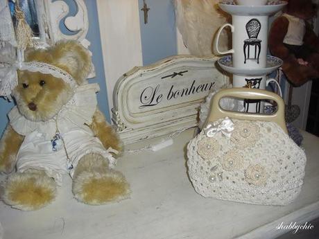 le borse shabbychic con i fiori