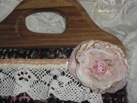 le borse shabbychic con i fiori