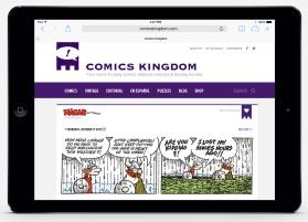 King Features lancia Comics Kingdom King Features Syndicate 