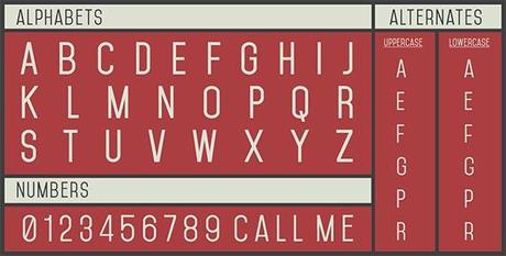 mohave free font