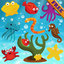 64x64.Fishes Puzzles for Toddlers