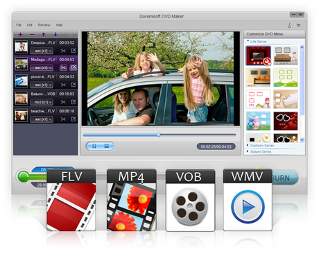 keyfeatured 01 DVD Maker 1.3.3 Gratis: Converti video in tanti formati e crea DVD con Menù facilmente [Windows App]