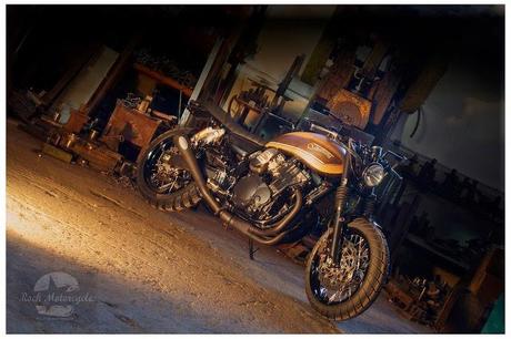 Suzuki Inazuma 750 Scrambler by Rock Motorcycles