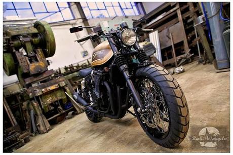 Suzuki Inazuma 750 Scrambler by Rock Motorcycles