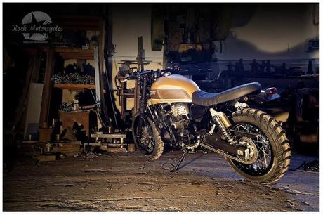 Suzuki Inazuma 750 Scrambler by Rock Motorcycles