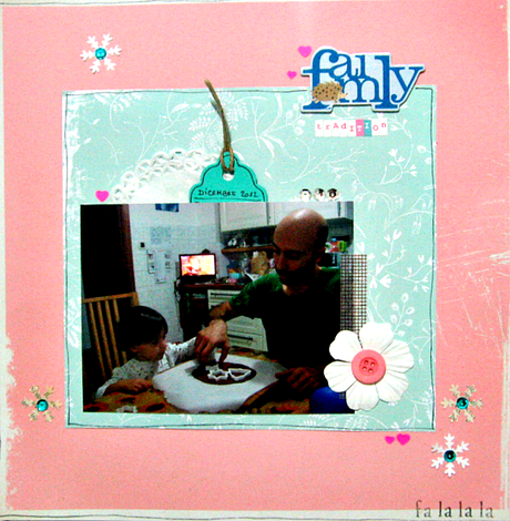 Sfida Layout #3 su Amiche di Scrap