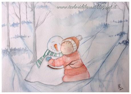 Illustrazione di dicembre: L'AMICO D'INVERNO